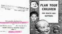 Panfleto de Planned Parenthood de 1952 / Crédito: Twitter de Obianuju Ekeocha 