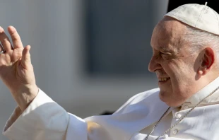 Papa Francisco. Cru00e9dito: Daniel Ibu00e1u00f1ez / ACI Prensa 