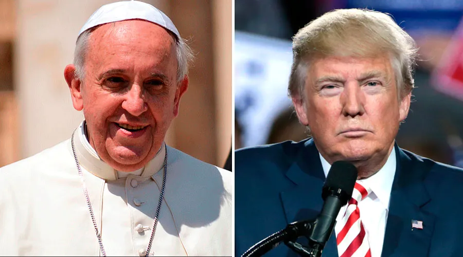 Papa Francisco. Crédito: ACI / Donald Trump. Crédito: Gage Skidmore (CC BY-SA 2.0)?w=200&h=150