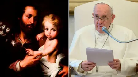 El Papa Francisco pide acudir a San José para que interceda por la paz del mundo