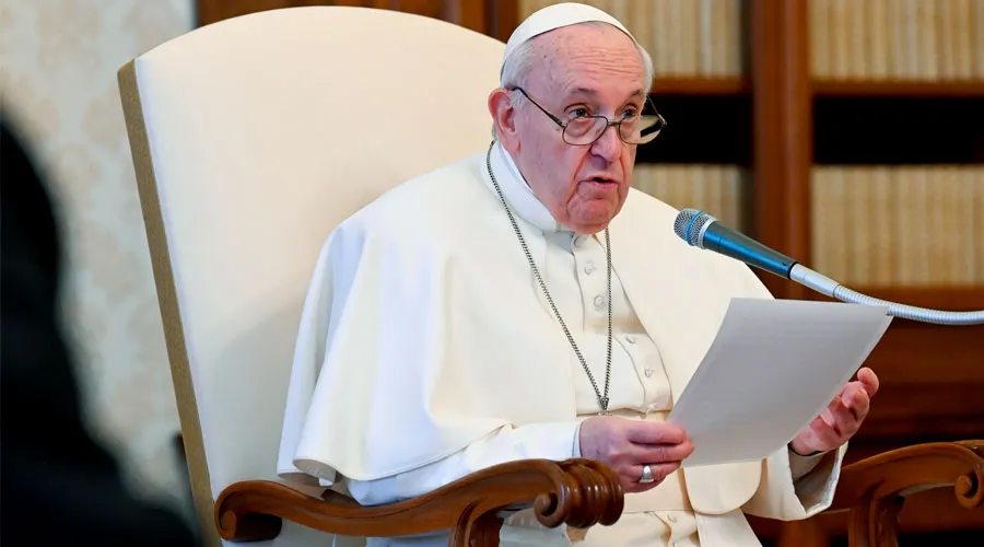 El Papa Francisco durante la Audiencia General. Foto: Vatican Media?w=200&h=150