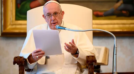 Ser agradecido es una característica del cristiano, defiende el Papa Francisco