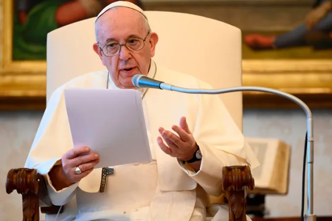 Ser agradecido es una característica del cristiano, defiende el Papa Francisco