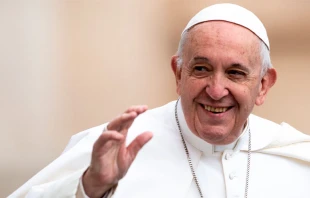 El Papa Francisco. Foto: Daniel Ibu00e1u00f1ez / ACI Prensa 