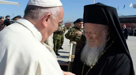 Patriarca Bartolomé agradece al Papa la cesión de unas reliquias de San Pedro