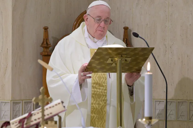 Papa Francisco: “Dios es salvador porque es fiel a su promesa”