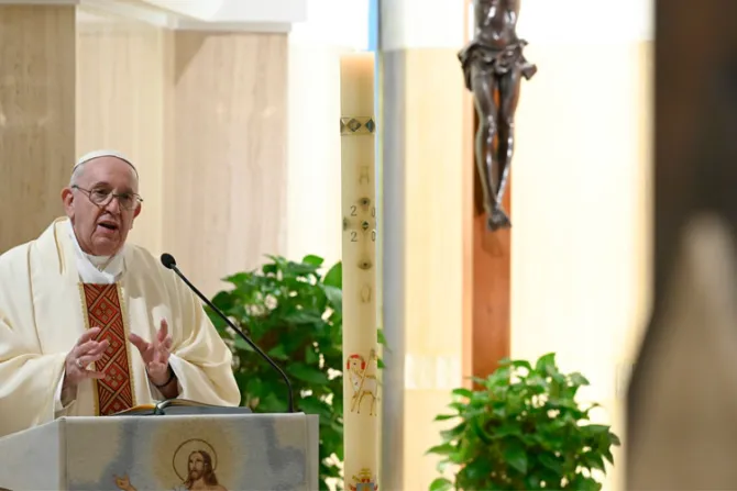 Papa Francisco: “El pecado nos ciega, nos convierte en murciélagos humanos”