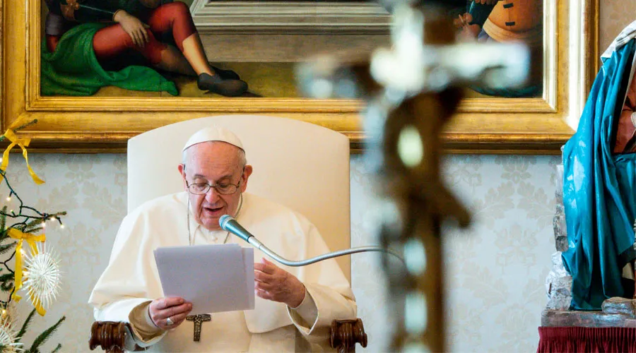 El Papa Francisco durante la Audiencia General en el Vaticano. Foto: Vatican Media