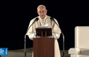 El Papa Francisco ante el Memorial de la Paz de Hiroshima en su viaje apostu00f3lico a Japu00f3n. Foto: Captura de Youtube 