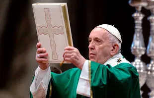 El Papa Francisco en el Vaticano. Foto: Daniel Ibáñez / ACI Prensa. 