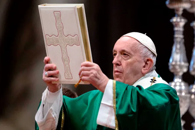 Homilía del Papa Francisco en el Domingo de la Palabra de Dios