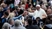 Papa Francisco en Fiesta de las Familias en Dublín, Irlanda. Foto: Daniel Ibáñez / ACI Prensa.