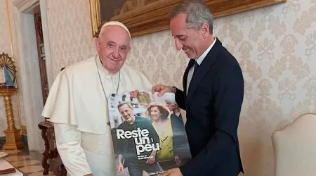 Papa Francisco recibe a famoso actor judío converso a la fe católica