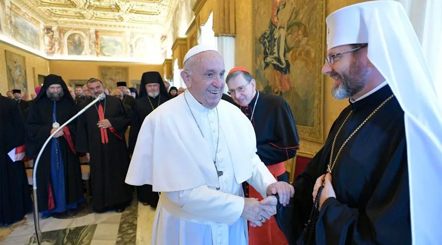 El Papa Francisco destacó la importante carga profética de los cristianos  de Oriente Medio y su papel ante un Occidente secularizado