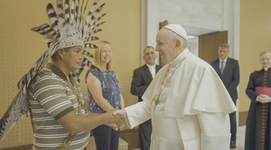 Escena del documental "La Carta", protagonizado por el Papa Francisco. Crédito: Movimiento Laudato Si'?w=200&h=150