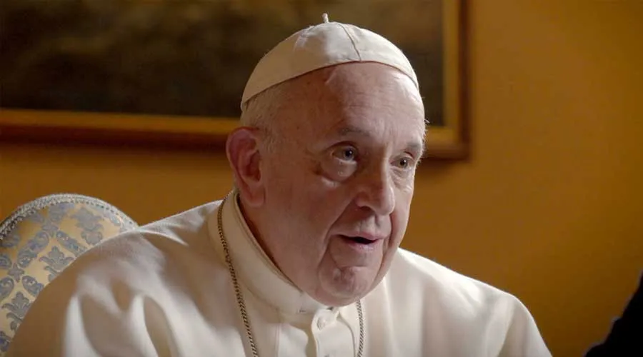 Papa Francisco en entrevista con Jordi Évole. Foto: Captura de video / La Sexta.