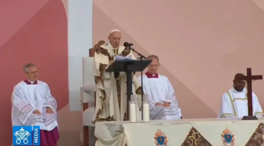 El Papa Francisco pronuncia su homilía. Foto: Captura de Youtube?w=200&h=150