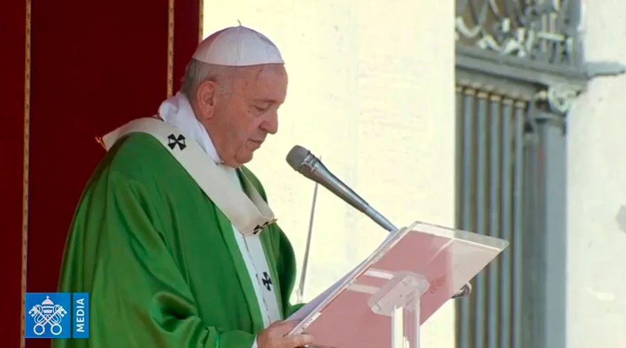 El Papa Francisco pronuncia su homilía. Foto: Captura Youtube?w=200&h=150