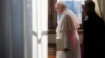 El Papa Francisco en el Palacio Apostólico. Foto: Vatican Media