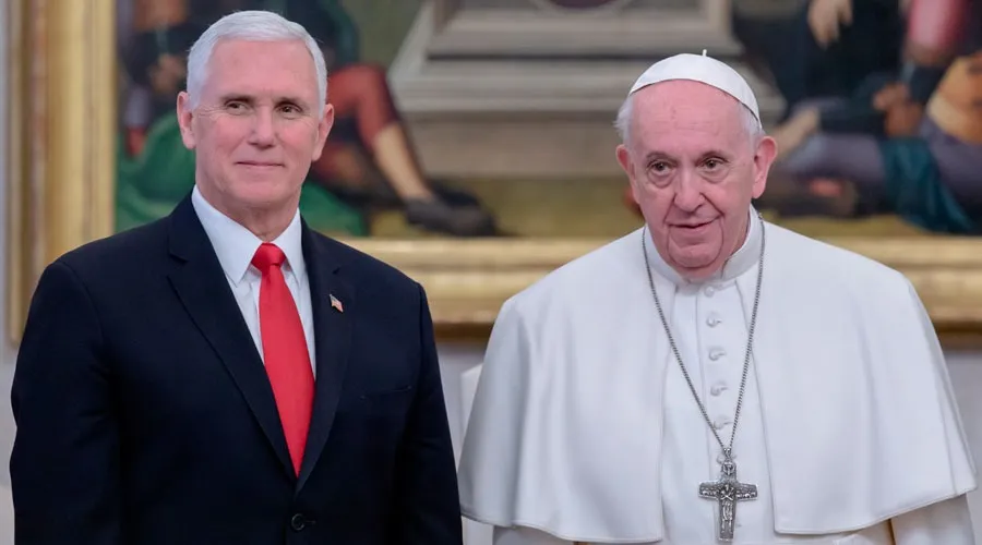 Papa Francisco recibió en audiencia a vicepresidente de EE.UU. Mike Pence