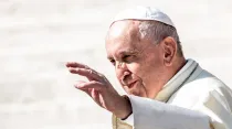 El Papa Francisco. Foto: Daniel Ibáñez / ACI Prensa