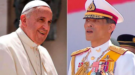 Papa Francisco tuvo reunión privada con rey de Tailandia Rama X