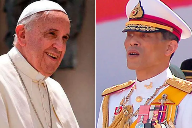 Papa Francisco tuvo reunión privada con rey de Tailandia Rama X