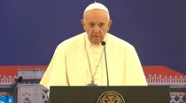 El Papa Francisco. Crédito: Captura de video (Vatican Media)