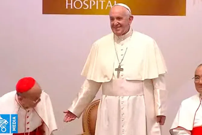 Discurso del Papa Francisco a médicos y enfermeras del Saint Louis Hospital de Tailandia