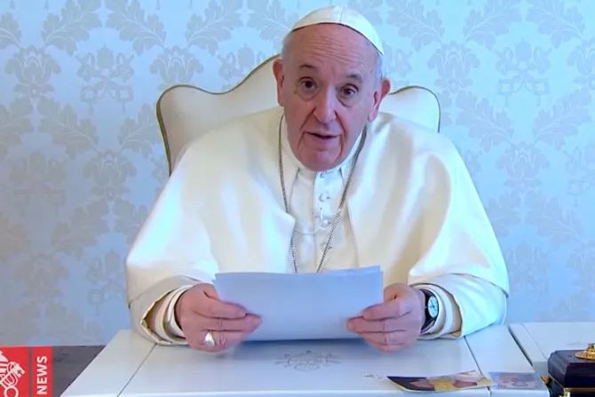 El Papa Francisco envía videomensaje a familias del mundo por Semana Santa y coronavirus