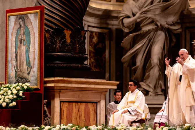Papa Francisco: En la Virgen de Guadalupe, María se mestizó para ser Madre de todos