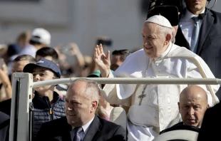 Papa Francisco. Cru00e9dito: Daniel Ibu00e1u00f1ez / ACI Prensa 