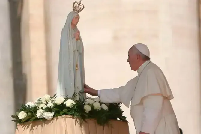 Papa Francisco recuerda 1 año de la consagración de Ucrania y Rusia a la Virgen María