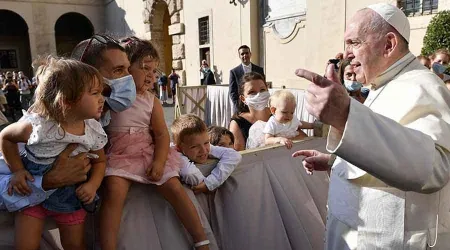 VIDEO y FOTO: Así fue la alegría del Papa al recibir a familias numerosas en el Vaticano