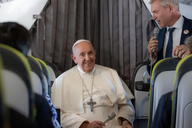 TEXTO COMPLETO: Rueda de prensa del Papa Francisco al regreso de la JMJ Lisboa 2023