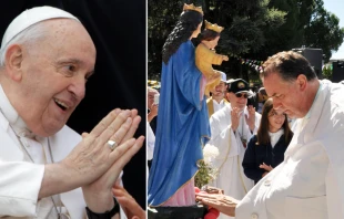 Papa Francisco en audiencia general / P. u00c1ngel Fernu00e1ndez en la peregrinaciu00f3n por San Artu00e9mides Zatti. Cru00e9dito: ANS 