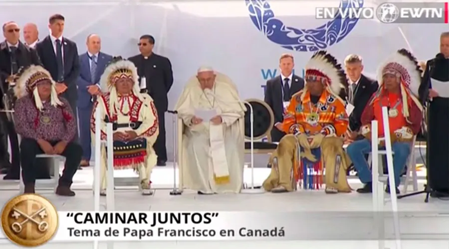 Papa Francisco en Canadá: Discurso en encuentro con las Primeras Naciones, métis e inuit