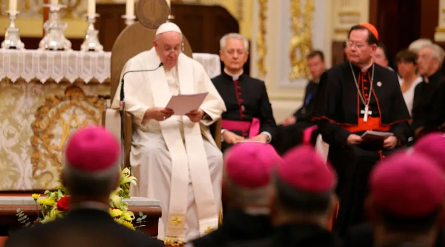 Papa Francisco en Canadá: Homilía en la Víspera con obispos, sacerdotes y consagrados