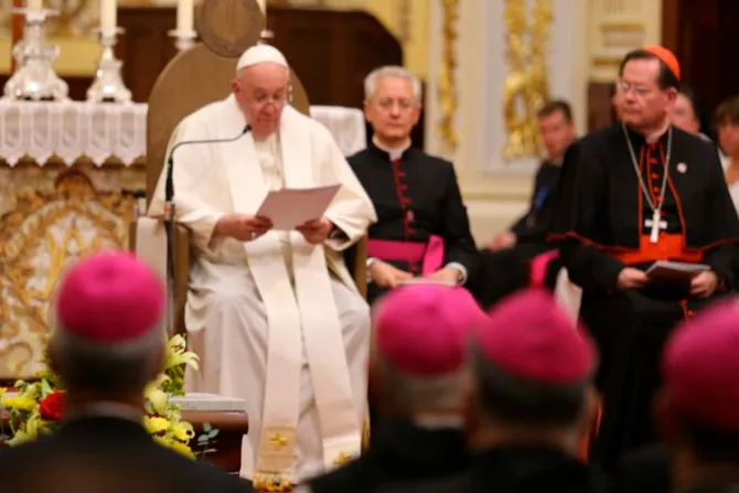 Papa Francisco en Canadá: Homilía en la Víspera con obispos, sacerdotes y consagrados