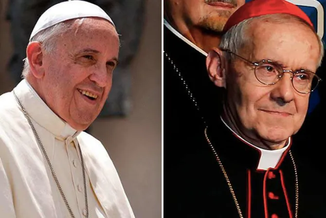 Papa Francisco rinde homenaje al Cardenal que anunció su elección