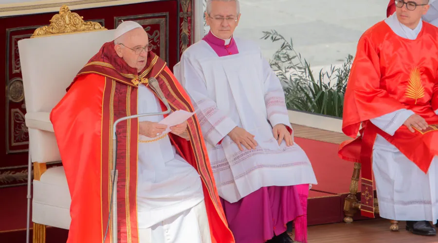 Homilía del Papa Francisco en la Misa de Domingo de Ramos 2023