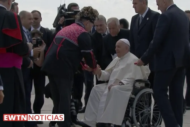 El Papa Francisco llega a Quebec en su cuarto día de visita a Canadá