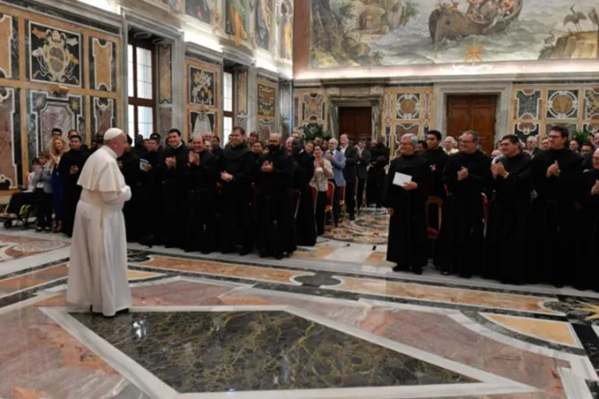 El Papa a Agustinos Descalzos: No se separen de sus raíces para ser “modernos”