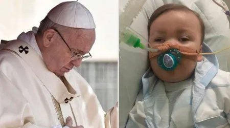 Recen por el pequeño Alfie Evans y por todos los enfermos, pide el Papa a los fieles