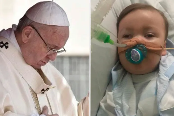 Recen por el pequeño Alfie Evans y por todos los enfermos, pide el Papa a los fieles