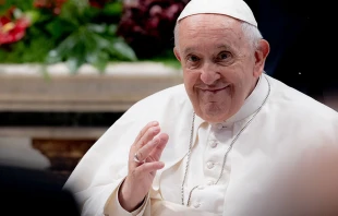 Papa Francisco. Cru00e9dito: Daniel Ibu00e1u00f1ez / ACI Prensa 