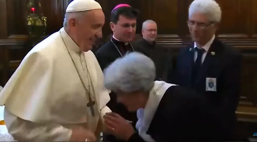 El Papa Francisco durante la visita a Loreto - Foto: Captura de video?w=200&h=150