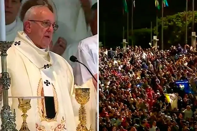 Más de un millón de personas ya se encontraron con el Papa Francisco en México