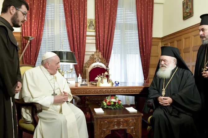 Discurso del Papa Francisco en su encuentro con los líderes ortodoxos de Grecia