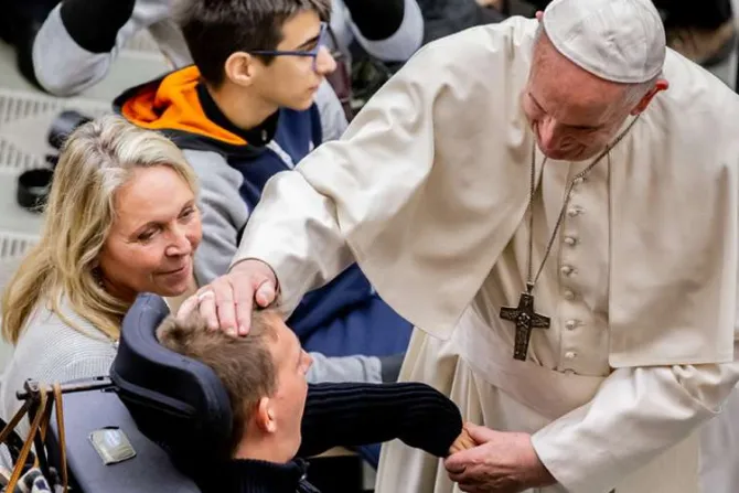 El Papa pide que se garantice el “derecho a participar” de las personas con discapacidad